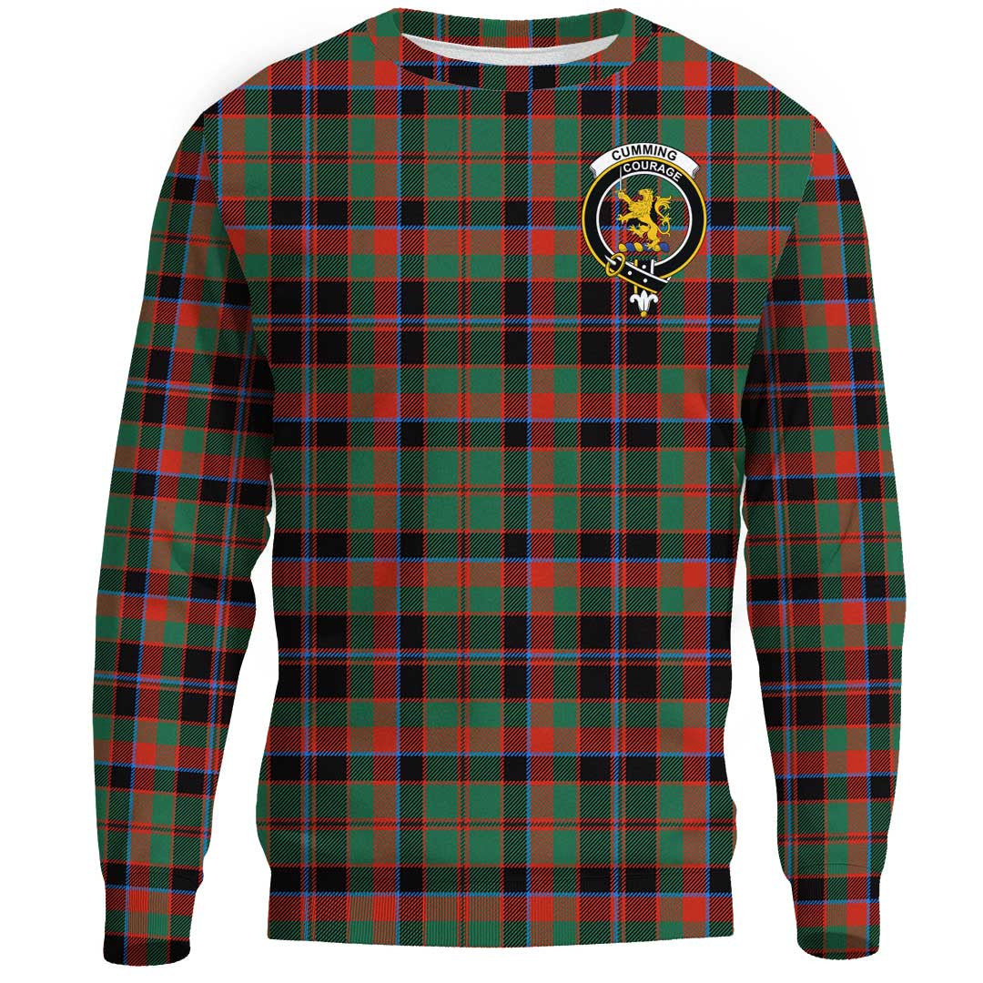 Cumming Hunting Ancient Tartan Crest Sweatshirt