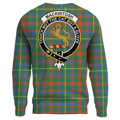 MacKintosh Hunting Ancient Tartan Crest Sweatshirt