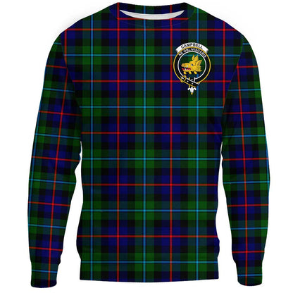 Campbell of Cawdor Modern Tartan Crest Sweatshirt