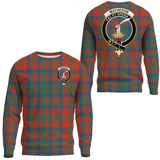 Matheson Ancient Tartan Crest Sweatshirt