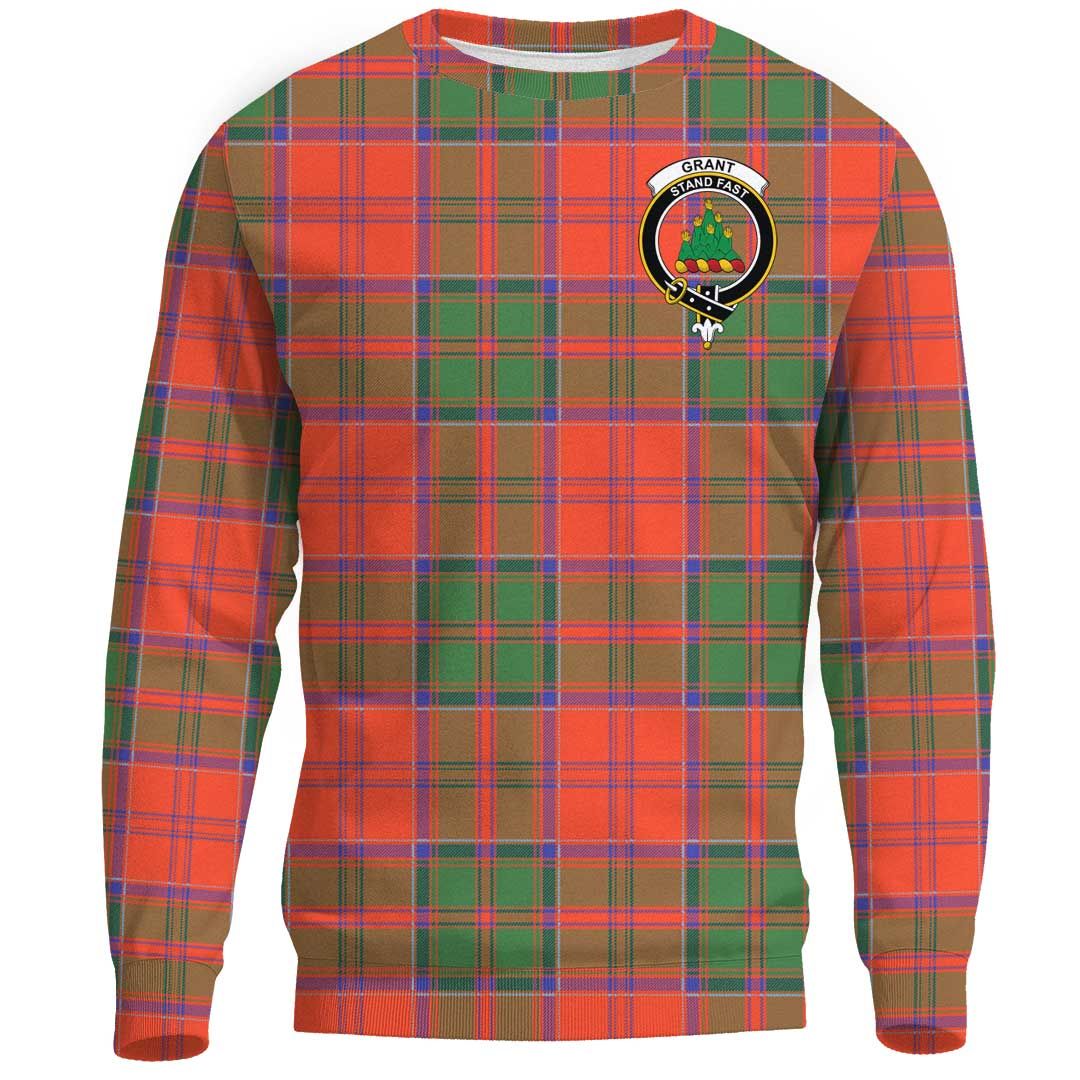 Grant Ancient Tartan Crest Sweatshirt