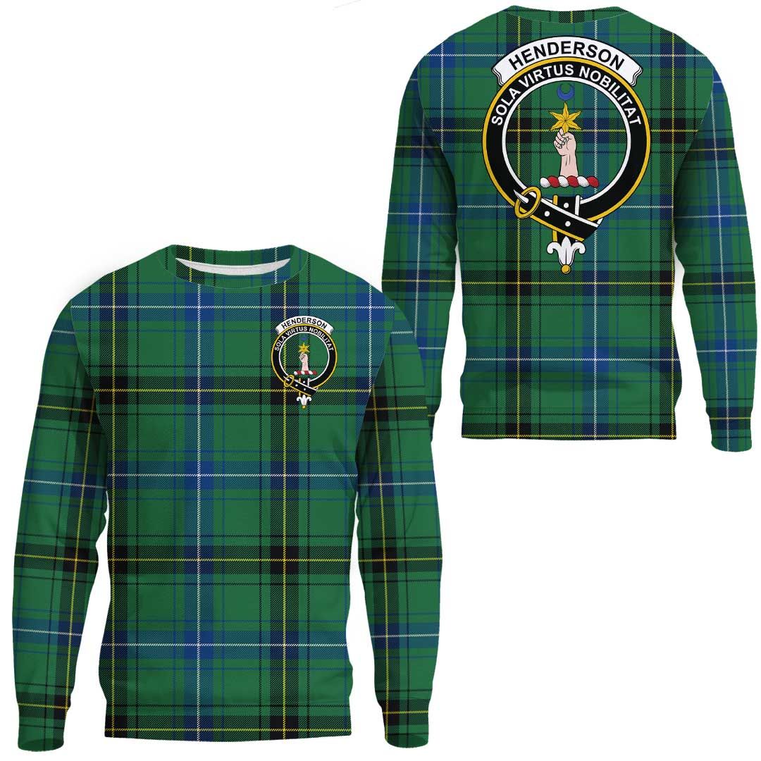 Henderson Ancient Tartan Crest Sweatshirt