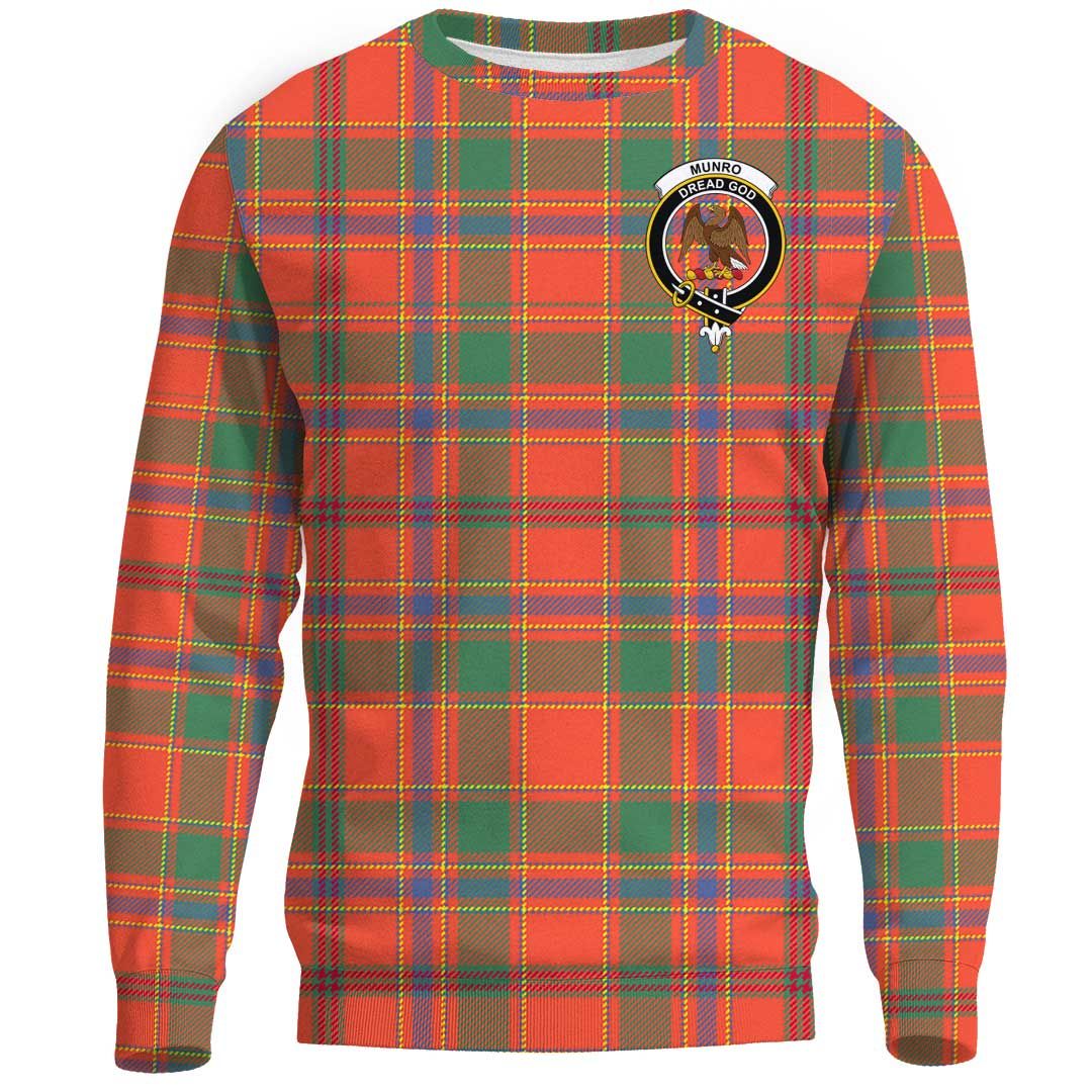 Munro Ancient Tartan Crest Sweatshirt