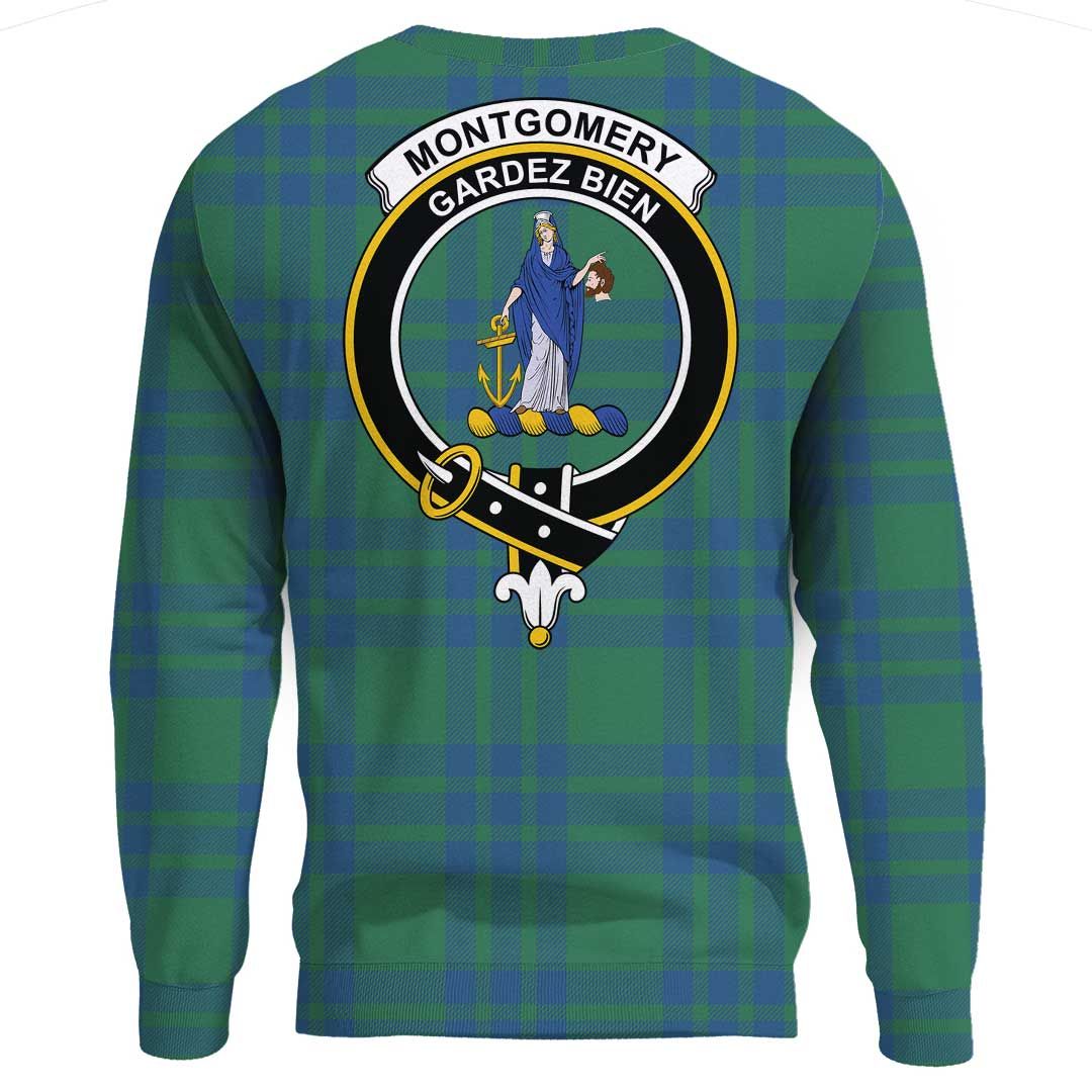 Montgomery Ancient Tartan Crest Sweatshirt