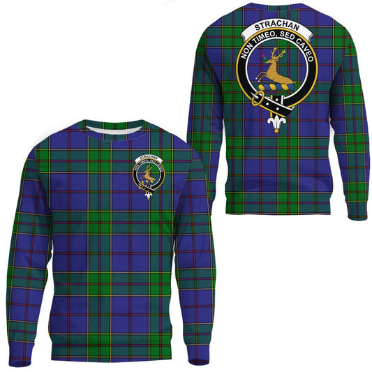 Strachan Tartan Crest Sweatshirt