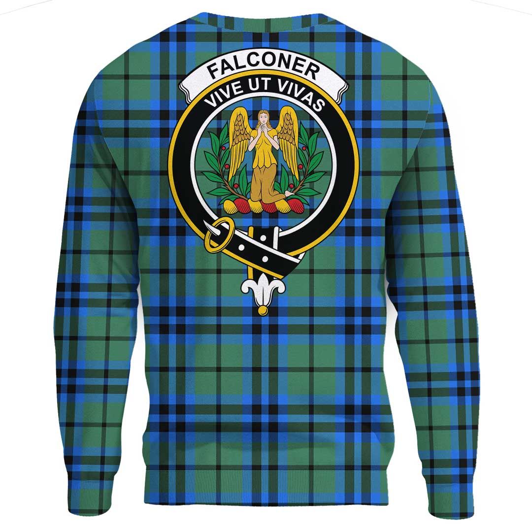 Falconer Tartan Crest Sweatshirt