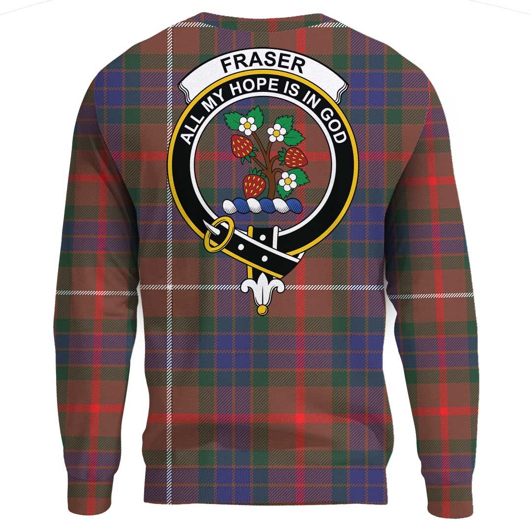 Fraser Hunting Modern Tartan Crest Sweatshirt