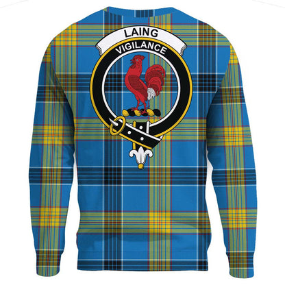 Laing Tartan Crest Sweatshirt