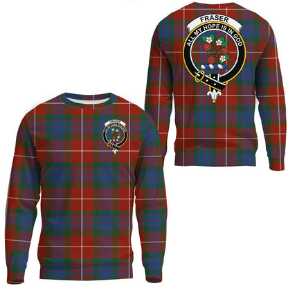 Fraser Ancient Tartan Crest Sweatshirt