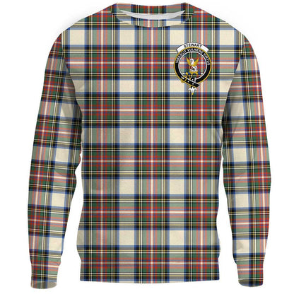 Stewart Dress Ancient Tartan Crest Sweatshirt