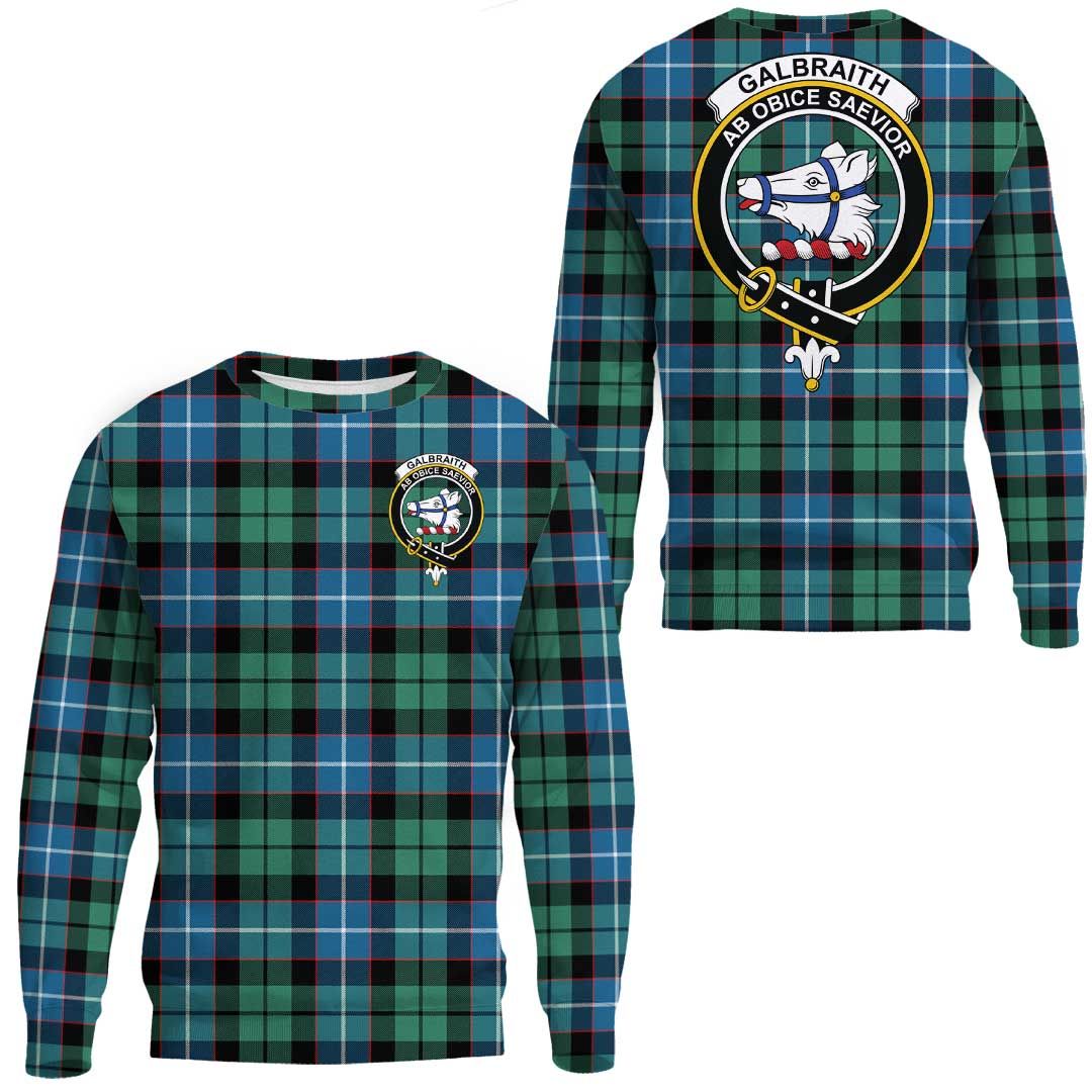 Galbraith Ancient Tartan Crest Sweatshirt