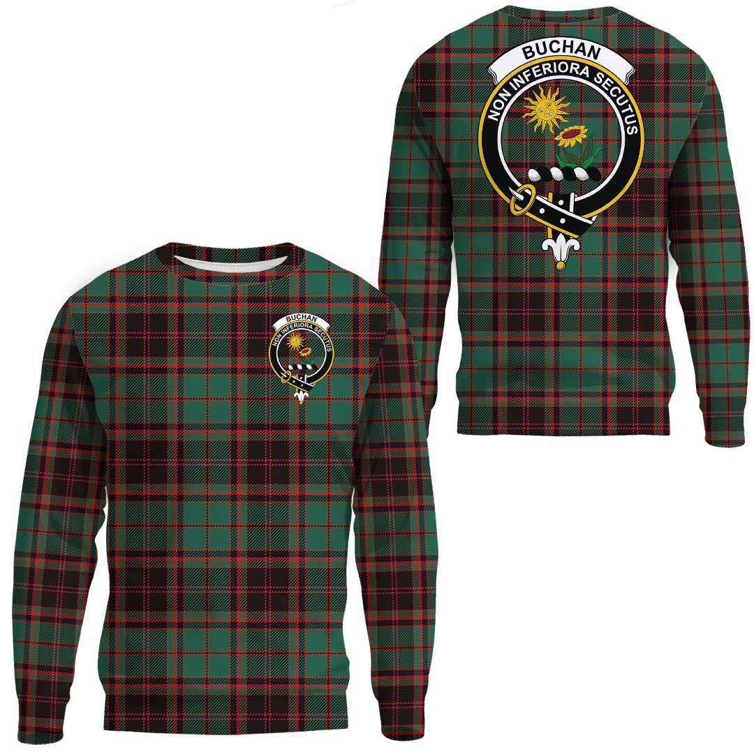 Buchan Ancient Tartan Crest Sweatshirt