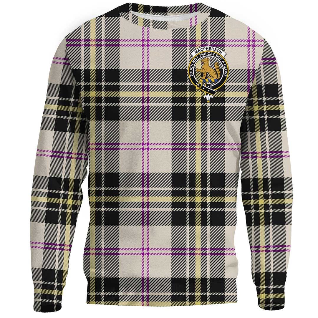 MacPherson Dress Ancient Tartan Crest Sweatshirt