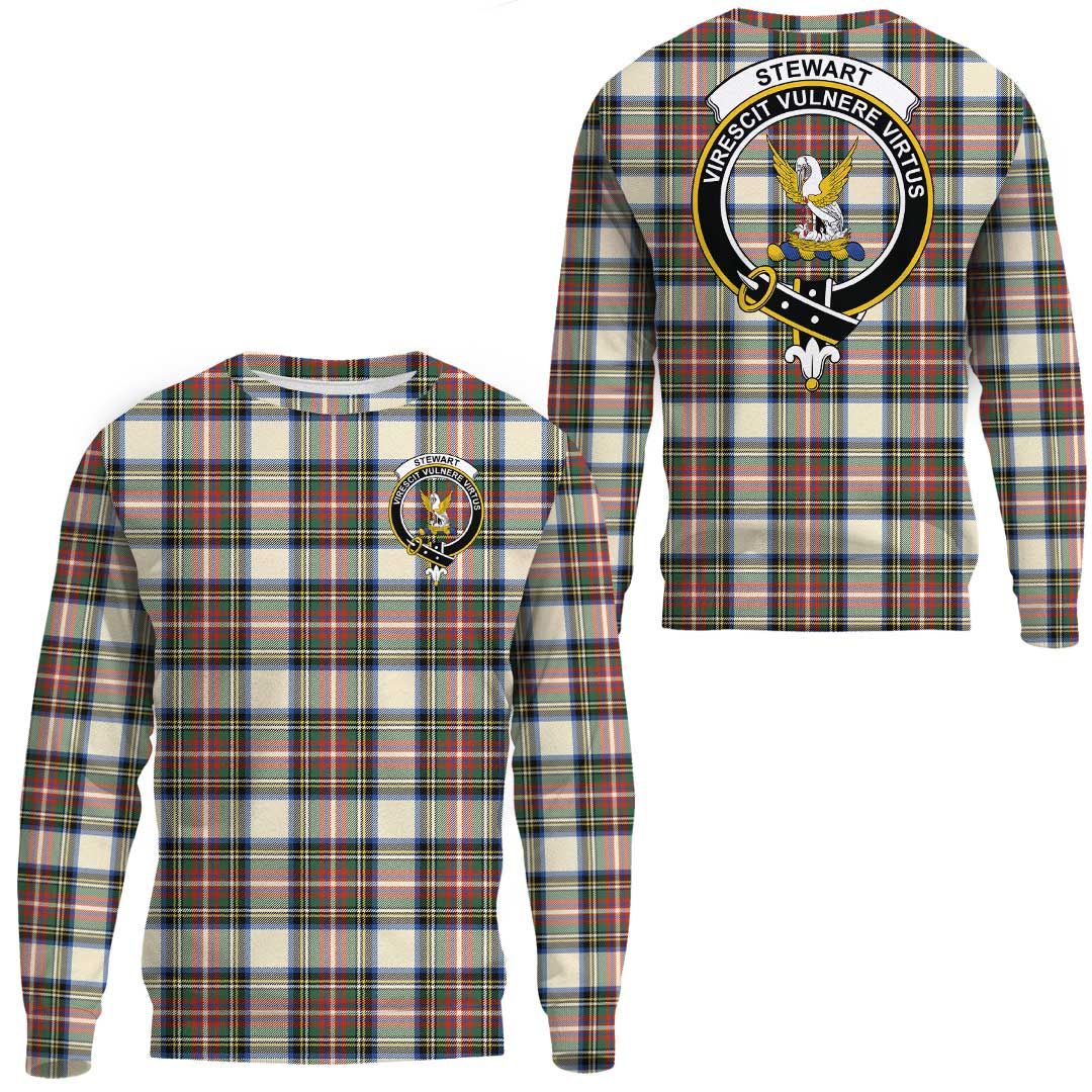 Stewart Dress Ancient Tartan Crest Sweatshirt