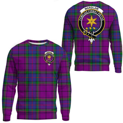 Wardlaw Modern Tartan Crest Sweatshirt