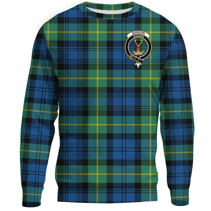 Gordon Ancient Tartan Crest Sweatshirt