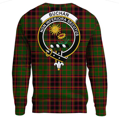 Buchan Modern Tartan Crest Sweatshirt