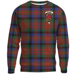 MacDuff Hunting Modern Tartan Crest Sweatshirt