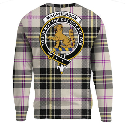 MacPherson Dress Ancient Tartan Crest Sweatshirt