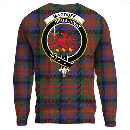 MacDuff Hunting Modern Tartan Crest Sweatshirt