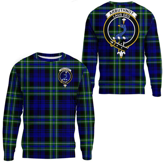 Arbuthnot Modern Tartan Crest Sweatshirt