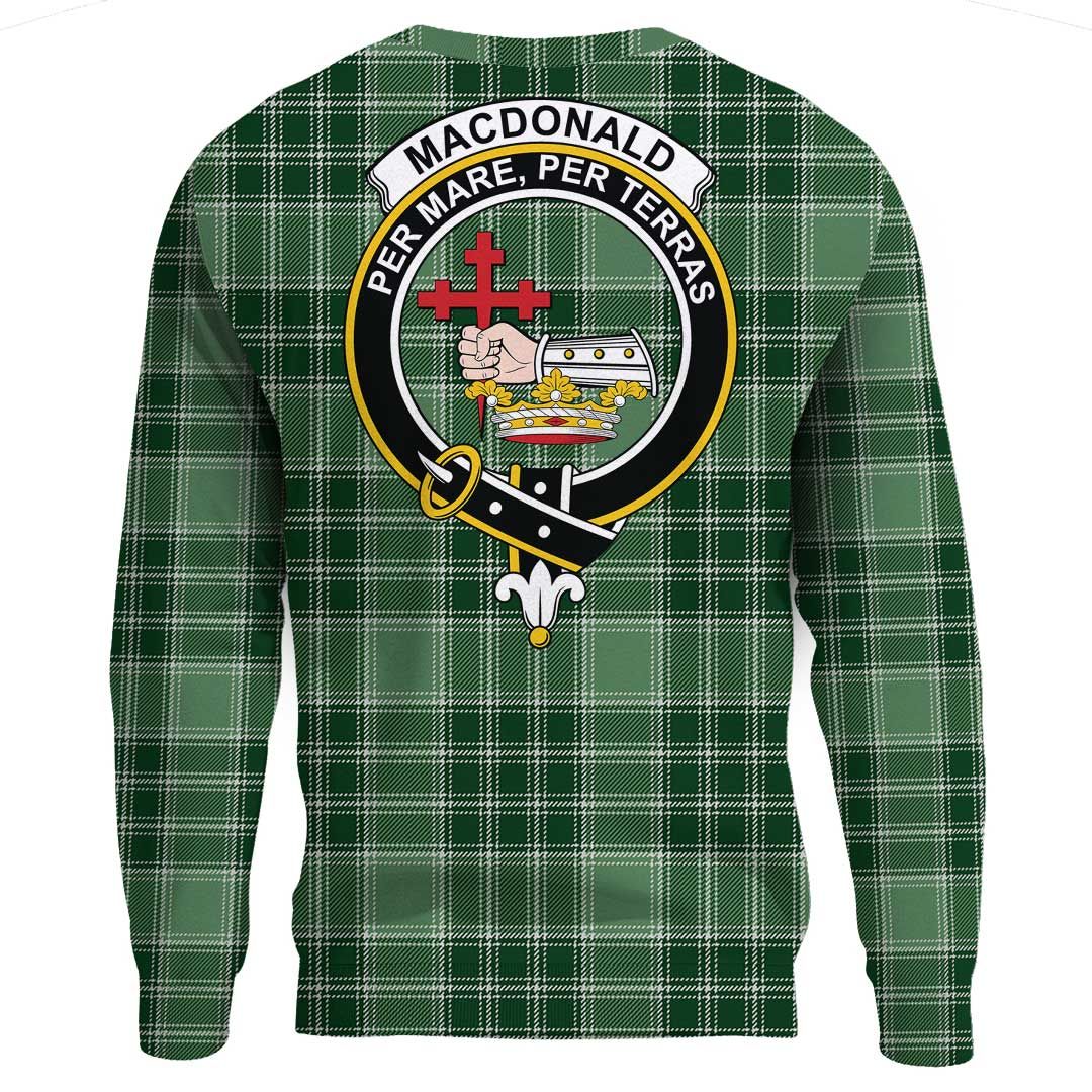 MacDonald Lord of the Isles Hunting Tartan Crest Sweatshirt