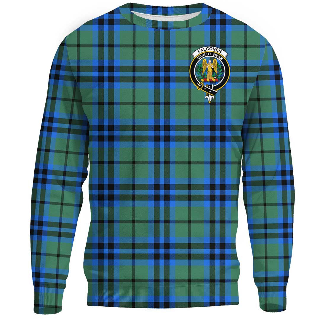 Falconer Tartan Crest Sweatshirt