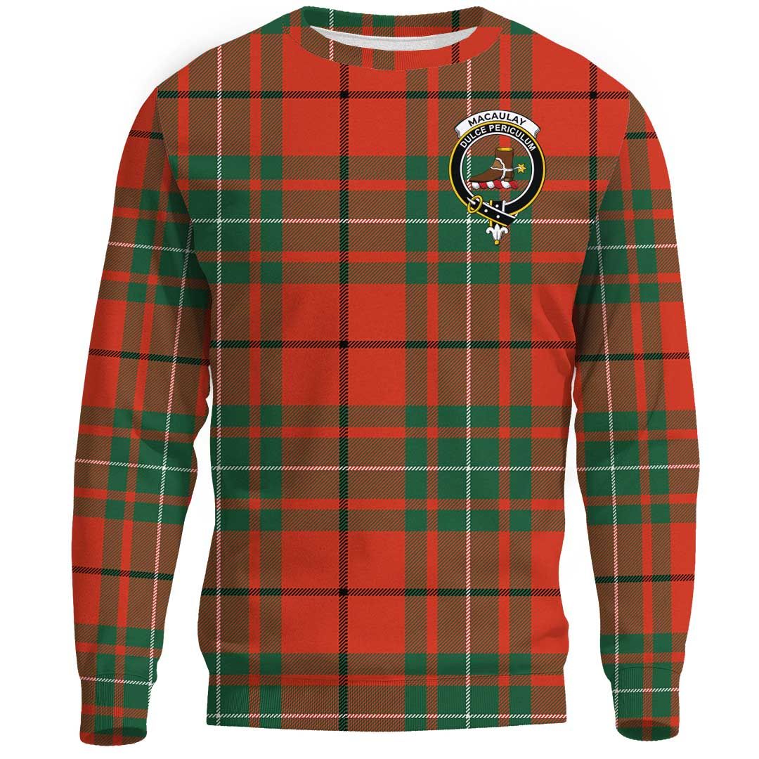 MacAulay Ancient Tartan Crest Sweatshirt