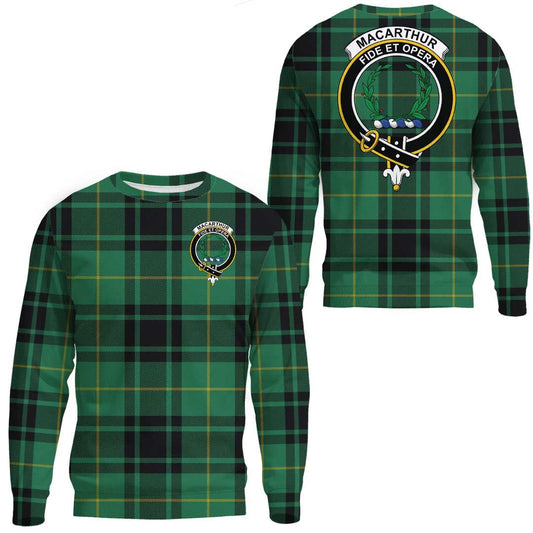 MacArthur Ancient Tartan Crest Sweatshirt