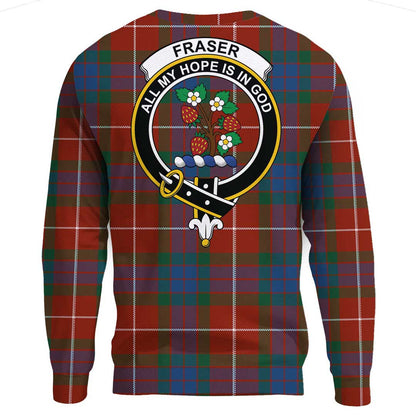 Fraser Ancient Tartan Crest Sweatshirt