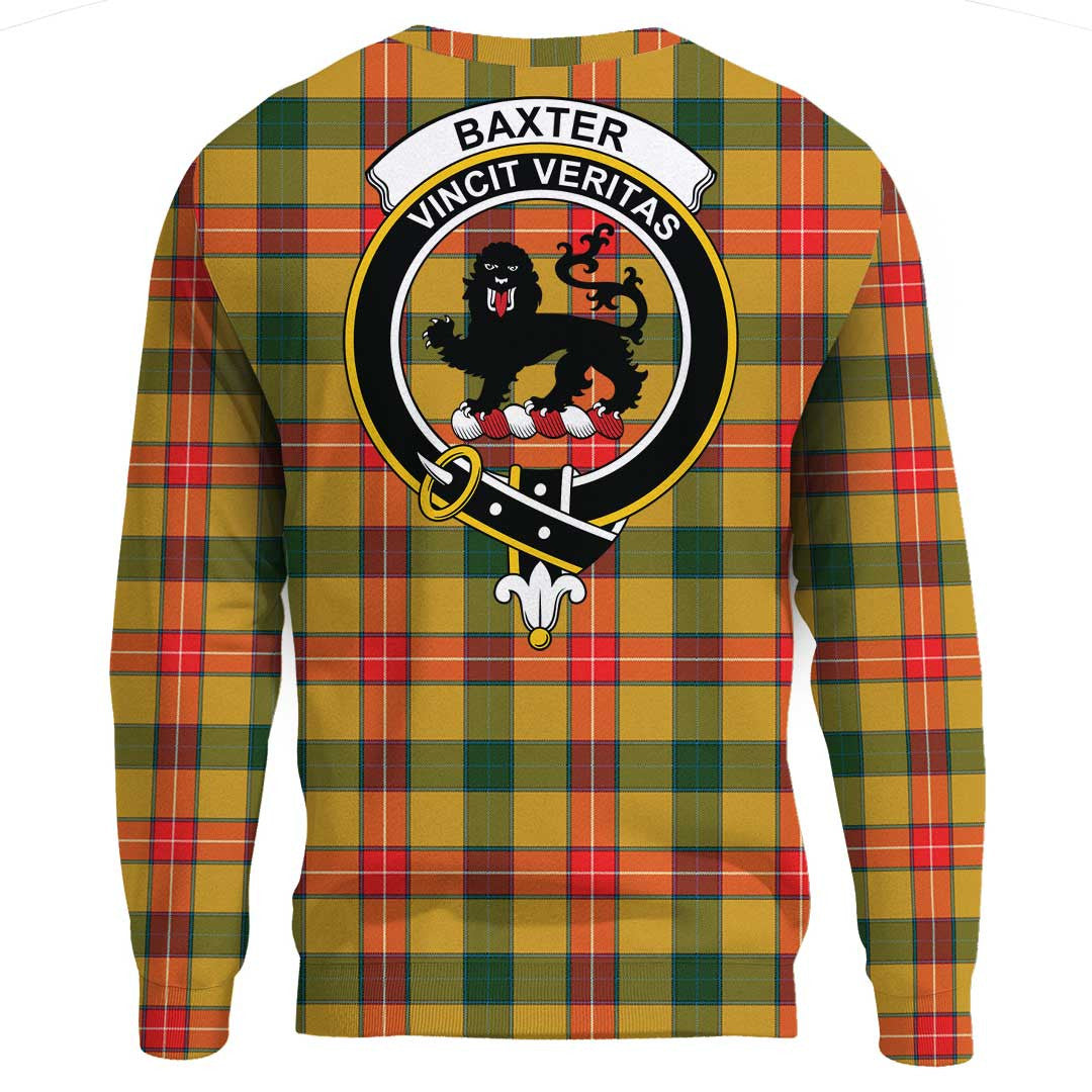 Baxter Modern Tartan Crest Sweatshirt