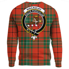 MacAulay Ancient Tartan Crest Sweatshirt