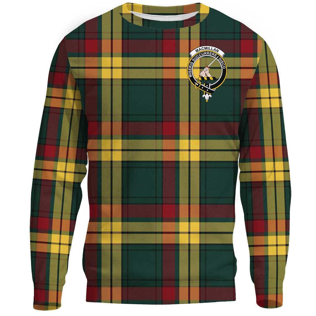 MacMillan Old Modern Tartan Crest Sweatshirt