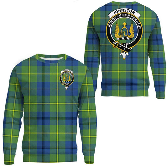 Johnston Ancient Tartan Crest Sweatshirt