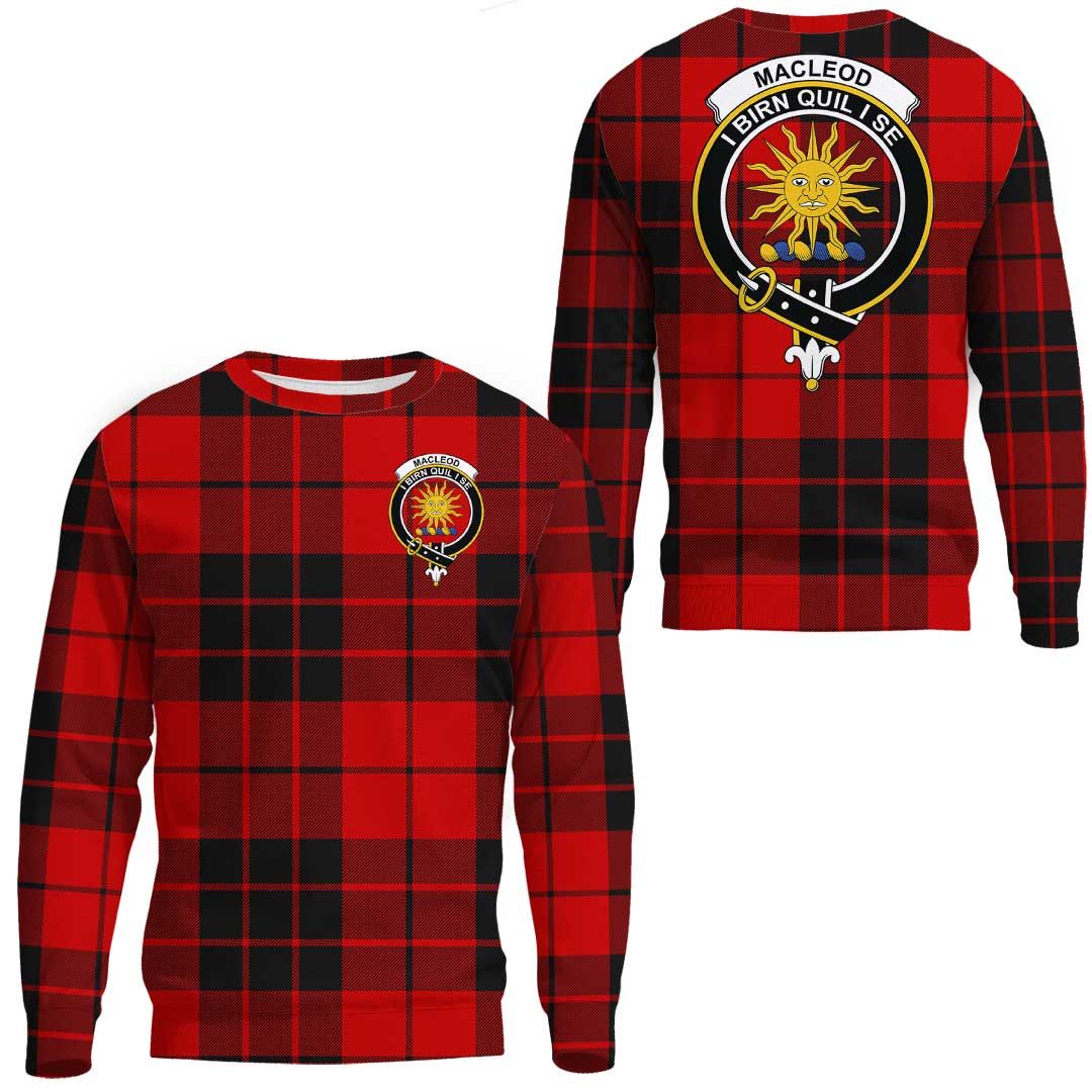 MacLeod of Raasay Tartan Crest Sweatshirt