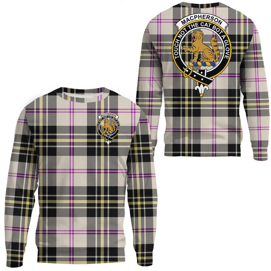 MacPherson Dress Ancient Tartan Crest Sweatshirt