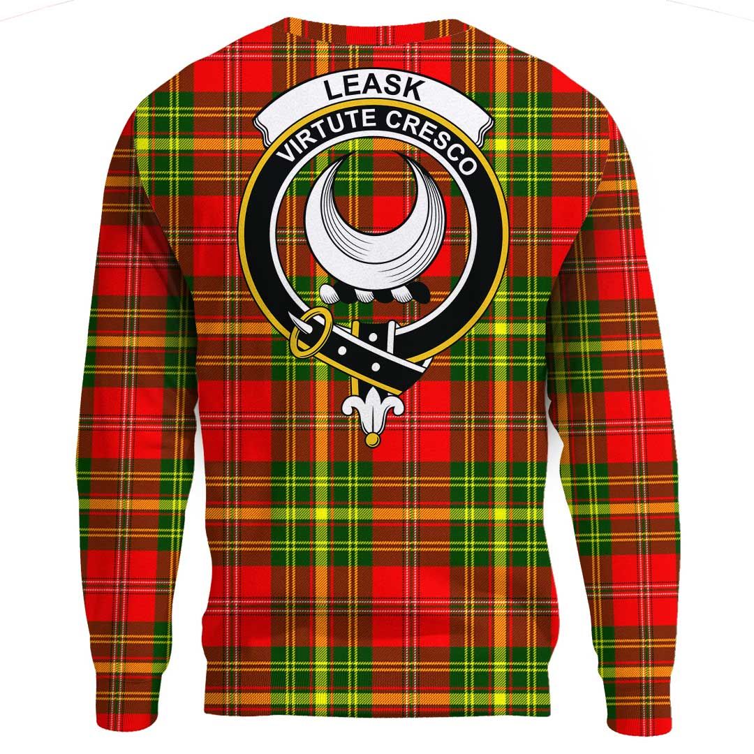 Leask Tartan Crest Sweatshirt