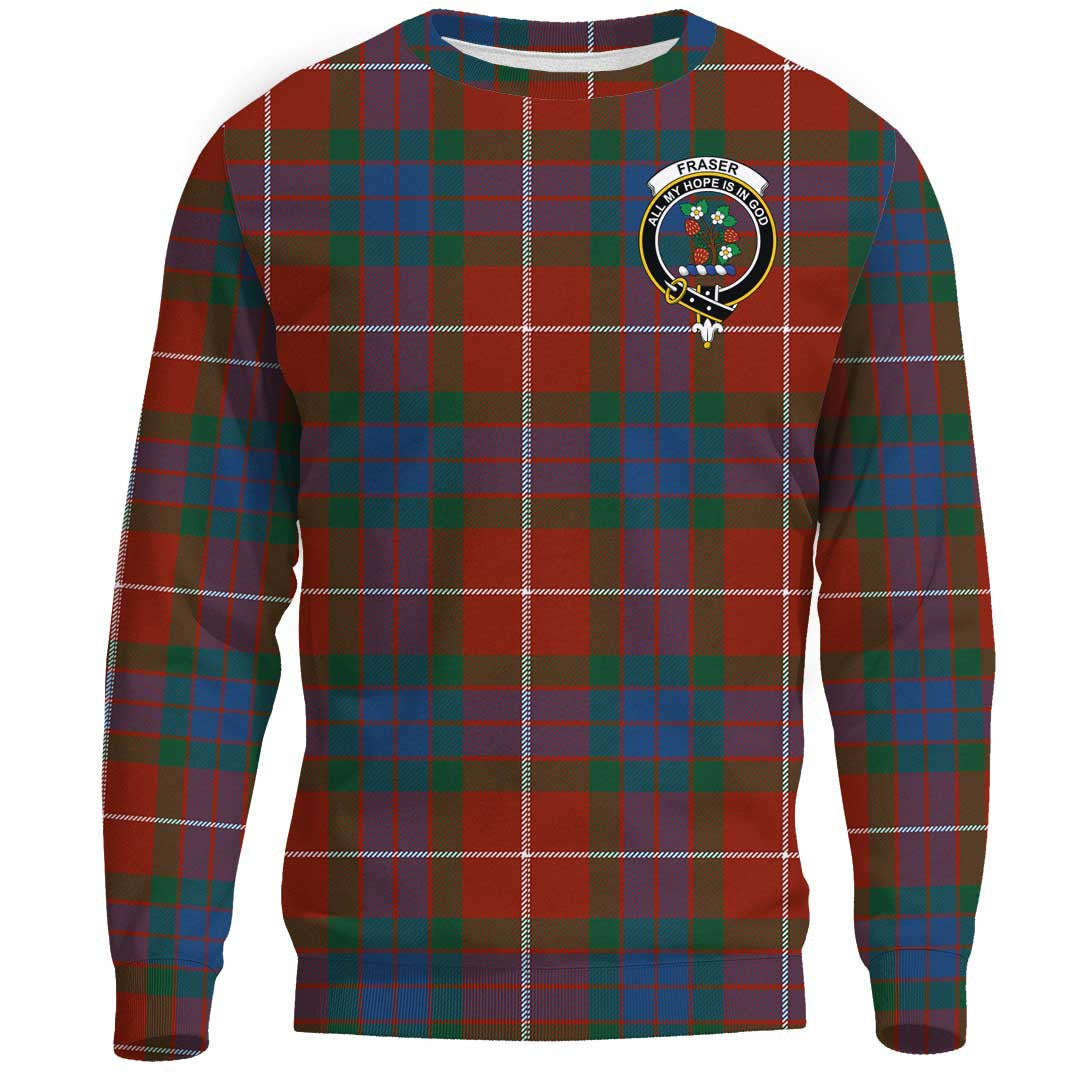 Fraser Ancient Tartan Crest Sweatshirt