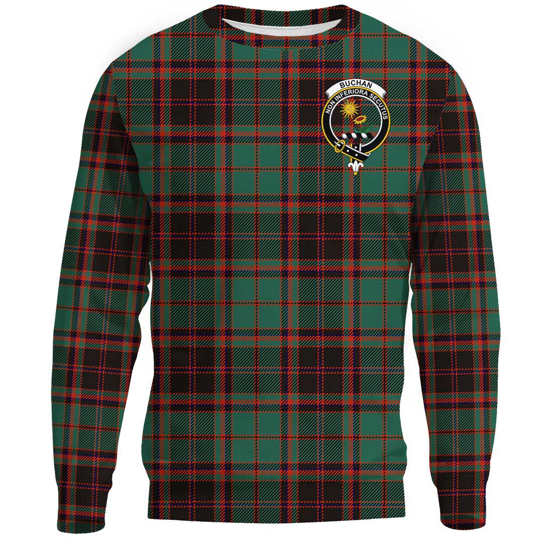 Buchan Ancient Tartan Crest Sweatshirt