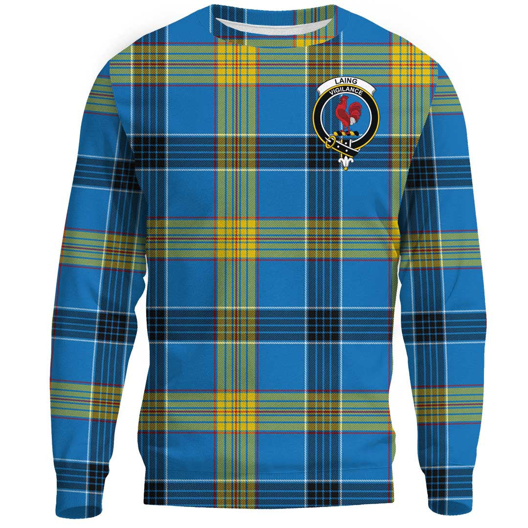 Laing Tartan Crest Sweatshirt