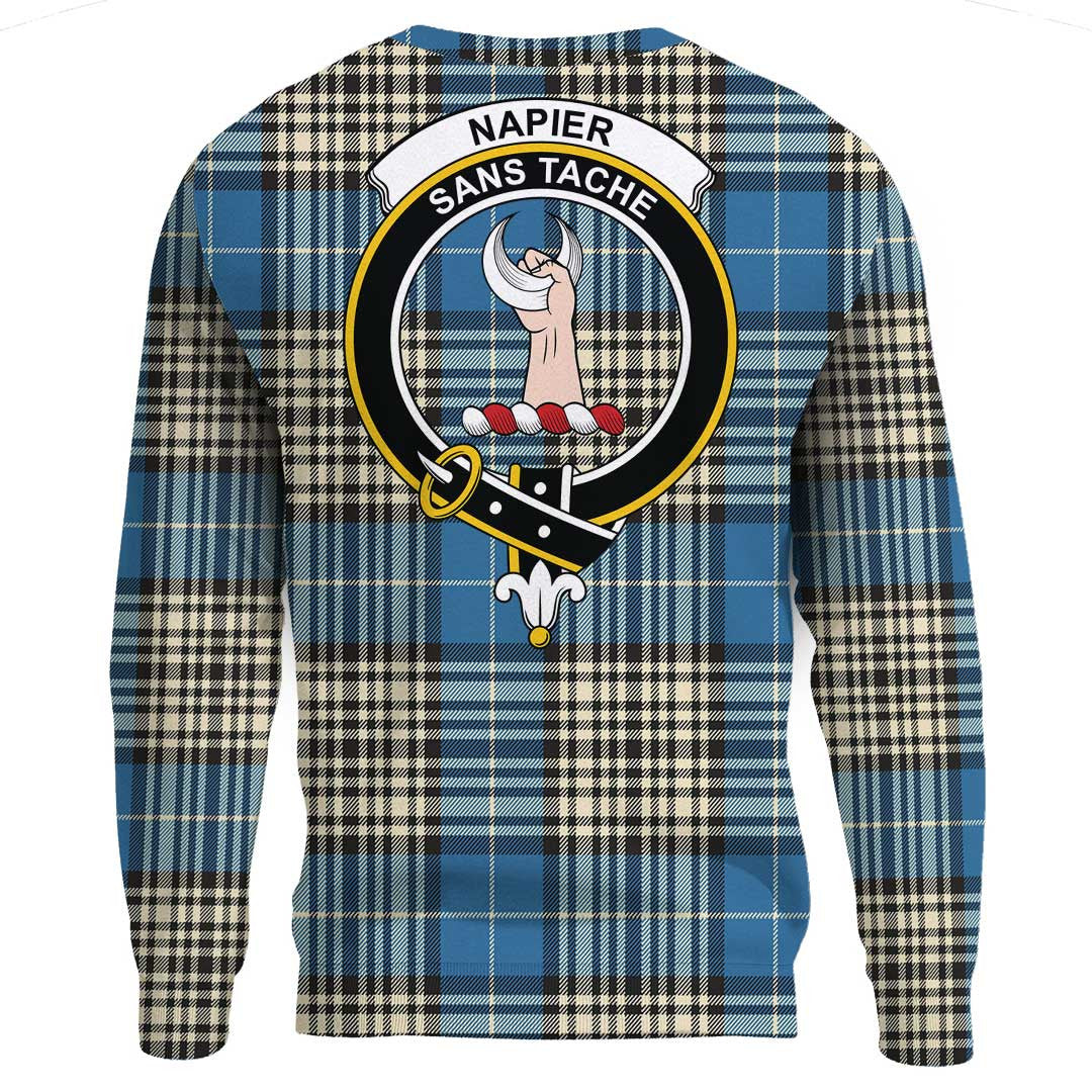 Napier Ancient Tartan Crest Sweatshirt