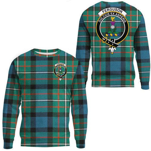 FERGUSON ANCIENT Tartan Crest Sweatshirt