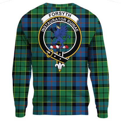 Forsyth Ancient Tartan Crest Sweatshirt