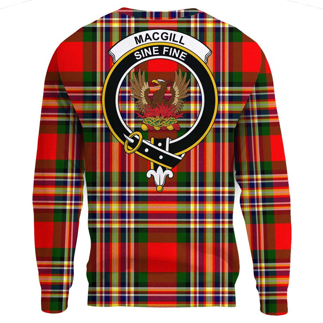 MacGill Modern Tartan Crest Sweatshirt