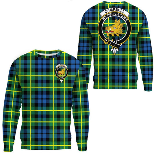 Campbell of Breadalbane Ancient Tartan Crest Sweatshirt