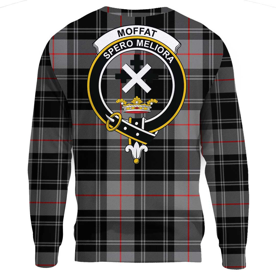 Moffat Modern Tartan Crest Sweatshirt