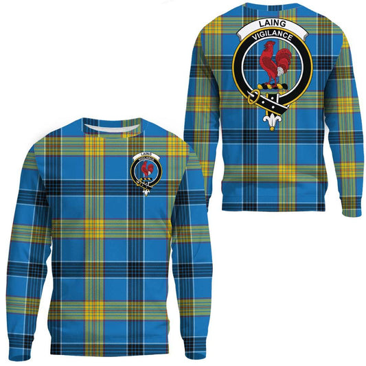 Laing Tartan Crest Sweatshirt