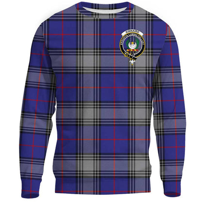 Kinnaird Tartan Crest Sweatshirt