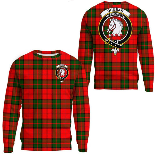 Dunbar Modern Tartan Crest Sweatshirt