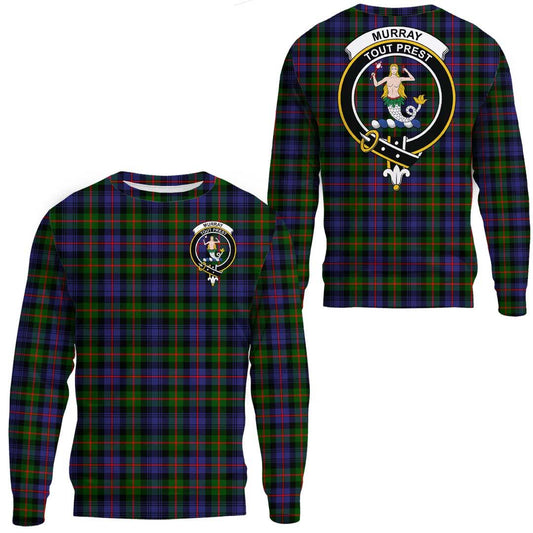 Murray of Atholl Modern Tartan Crest Sweatshirt